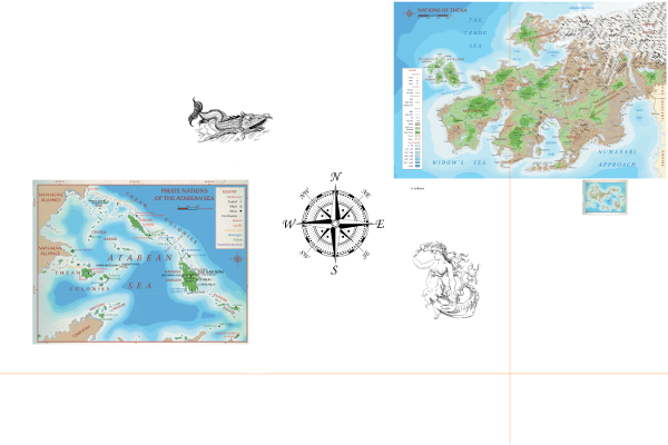 7th Sea World Map (there be monsters)