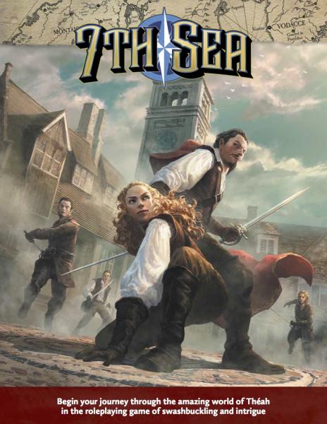 7th Sea: Second Edition Core Rulebook Cover