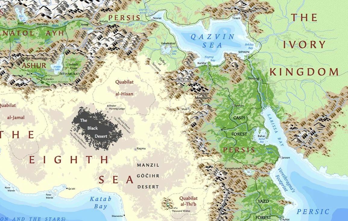 Map preview of The Crescent Empire
