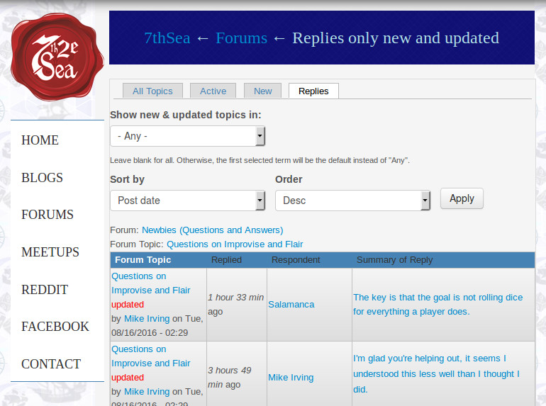 7thSea2e View Only New Replies Tab Option